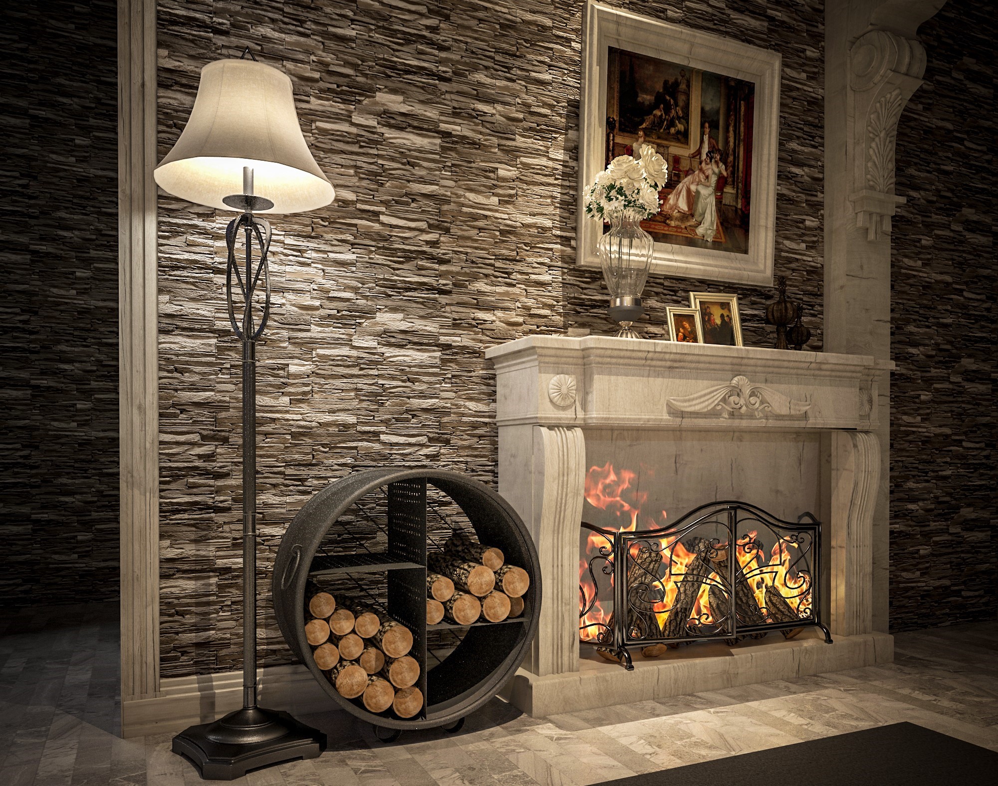 GENMAR TAVILO GIRO WOOD BIN