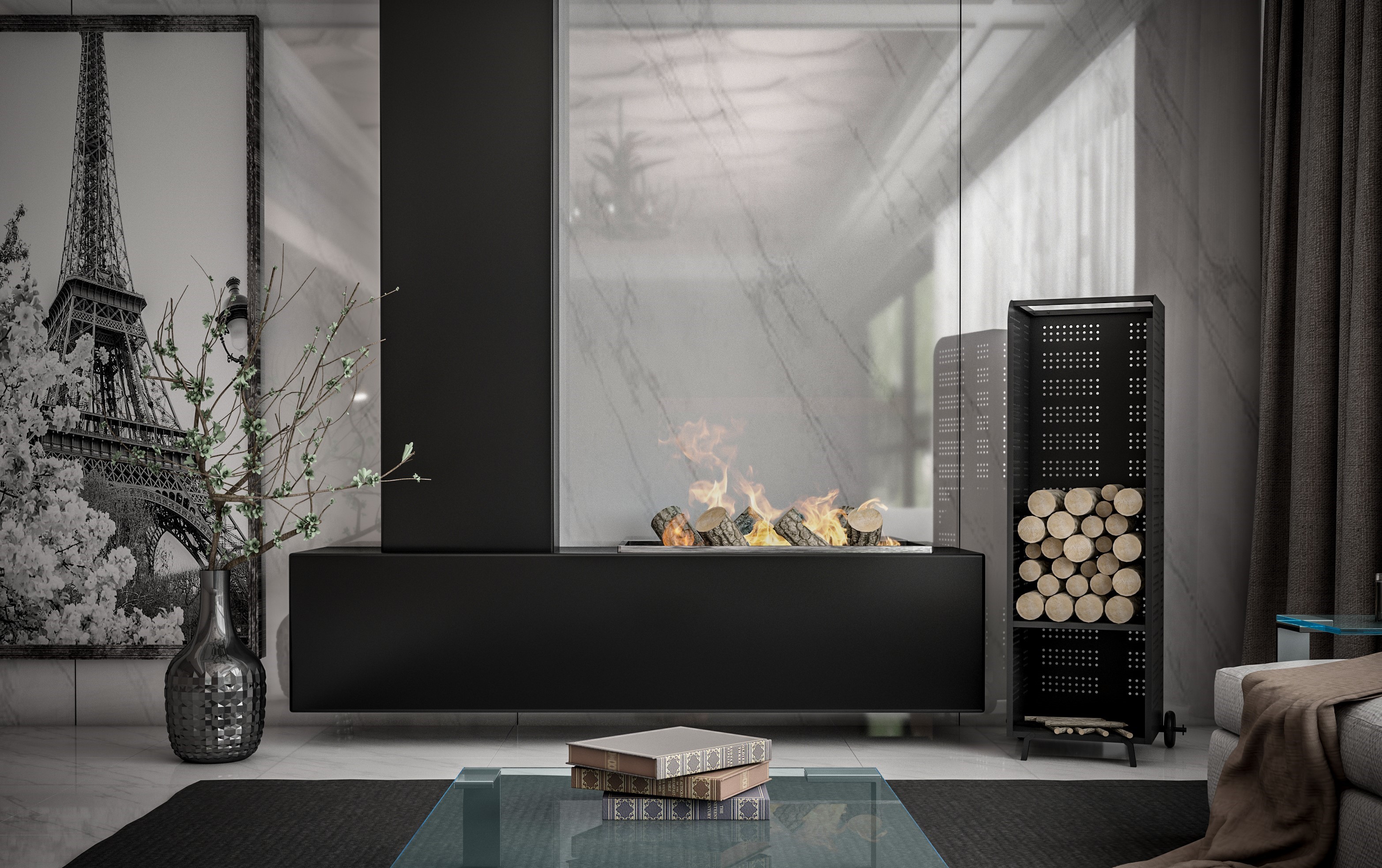 GENMAR TAVILO LUNGO WOOD BIN